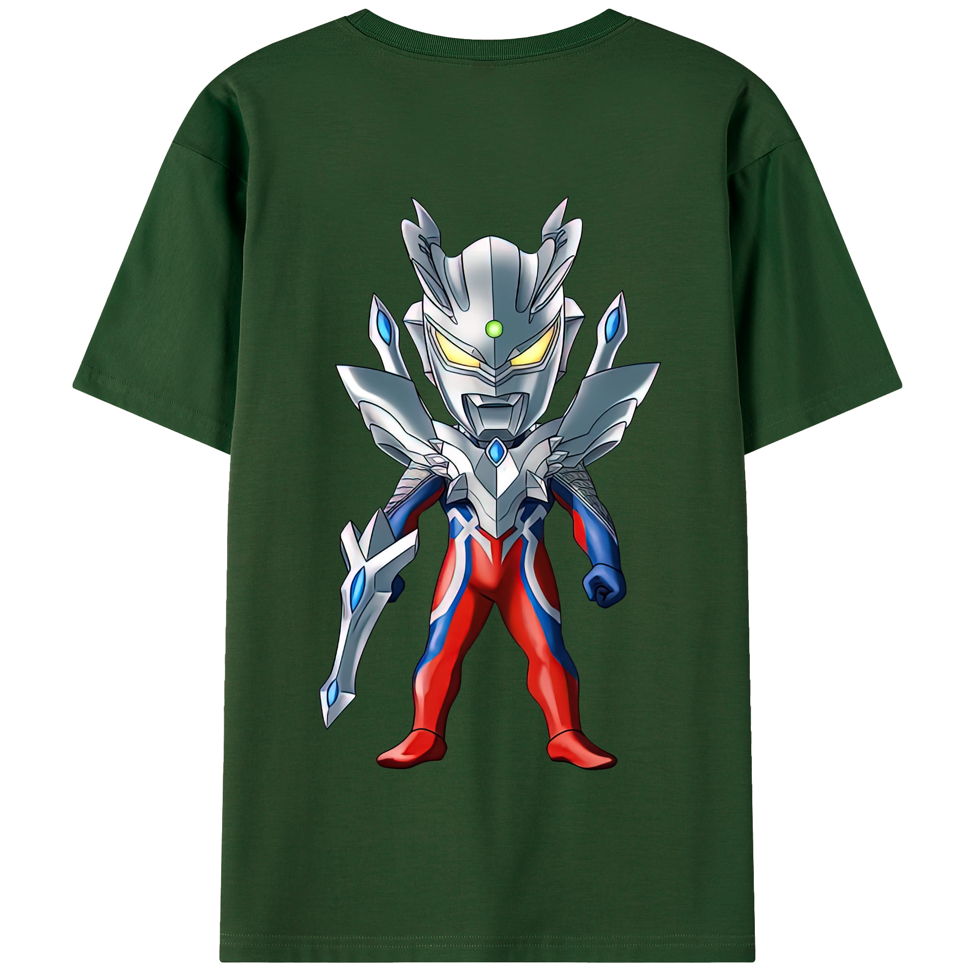 （画像用） ウルトラマン Ultraman 綿100％半袖Tシャツ（背面プリント）